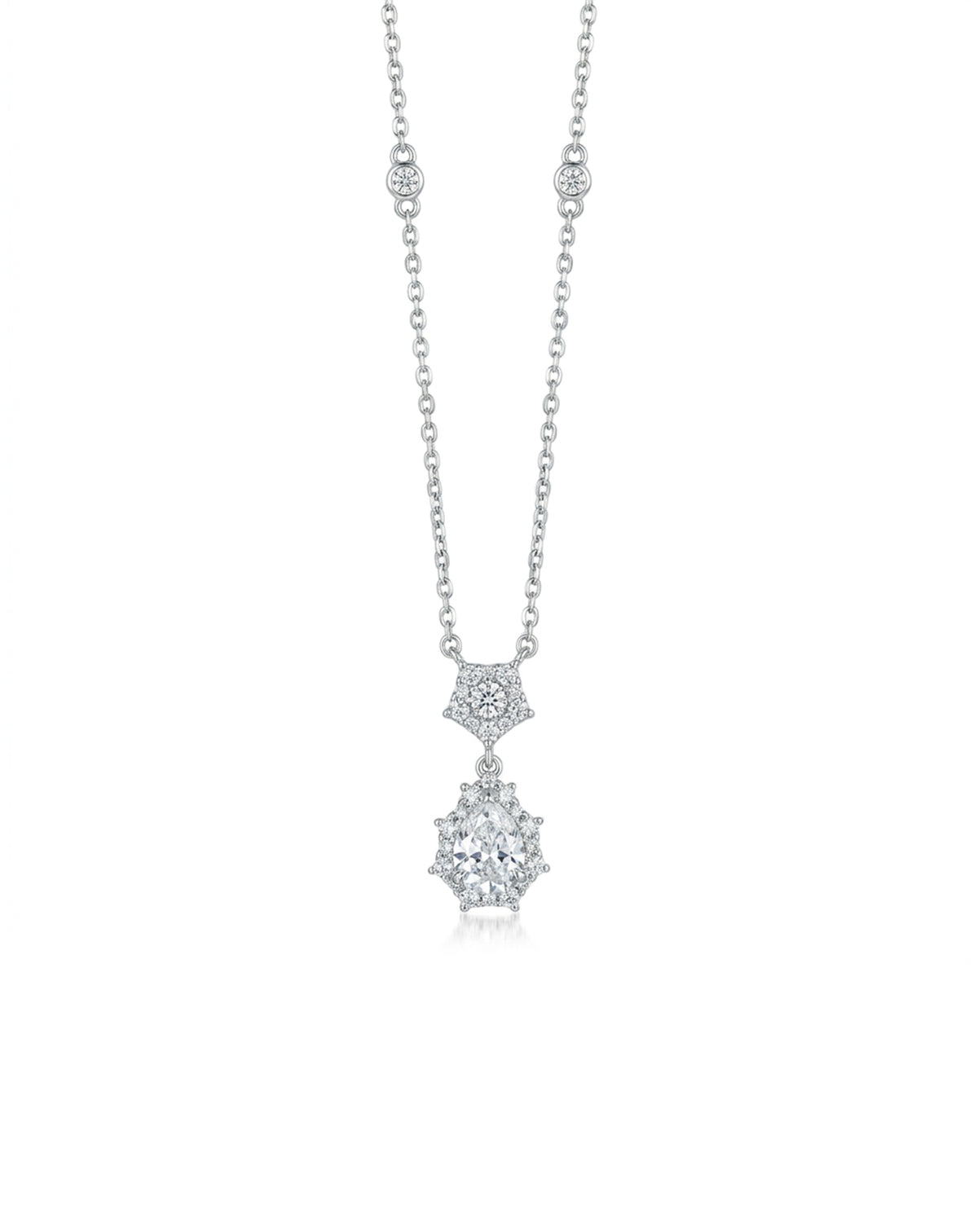 Dewdrop Gümüş Kolye