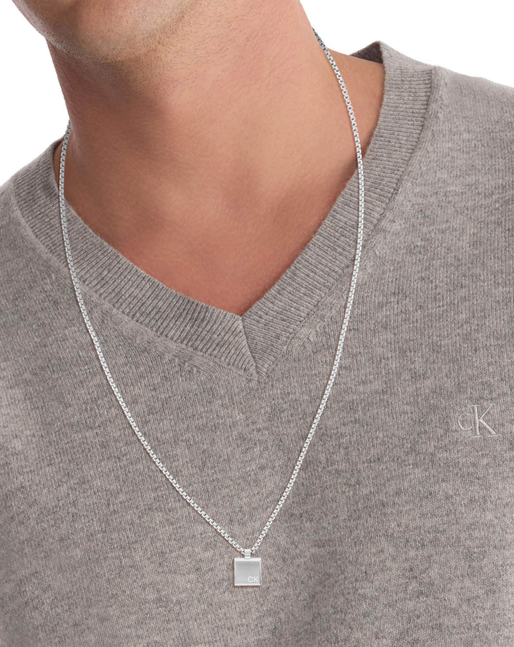 Calvin Klein Erkek Kolye CKJ35000486