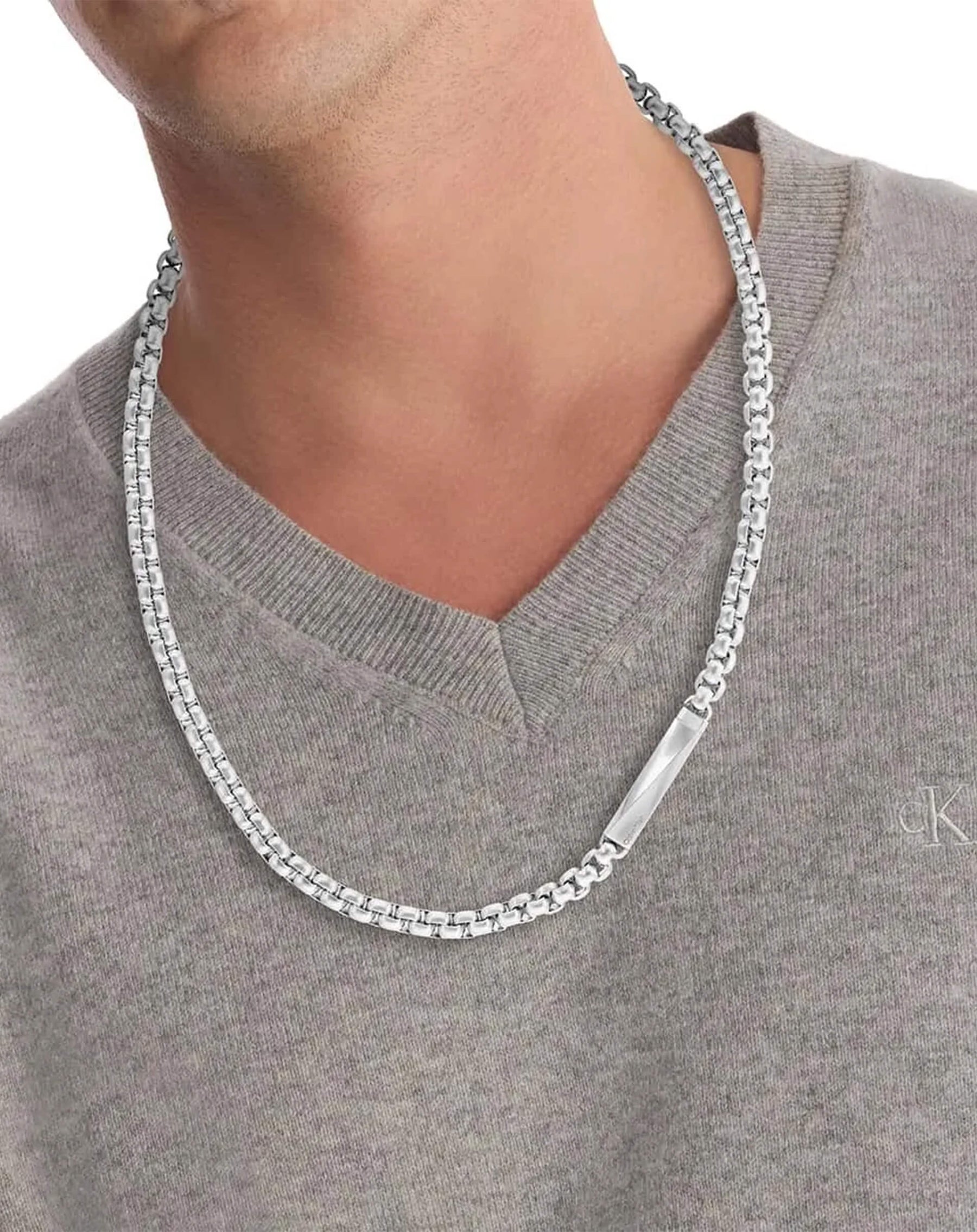 Calvin Klein Erkek Kolye CKJ35100054