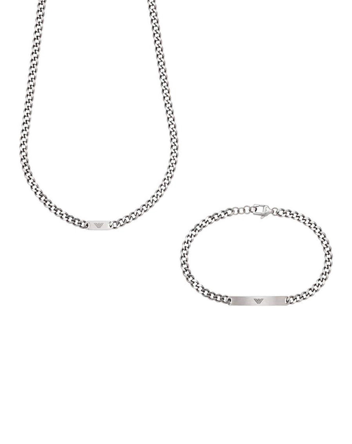 Emporio Armani Erkek Kolye ve Bileklik Seti AJEGS2856-040