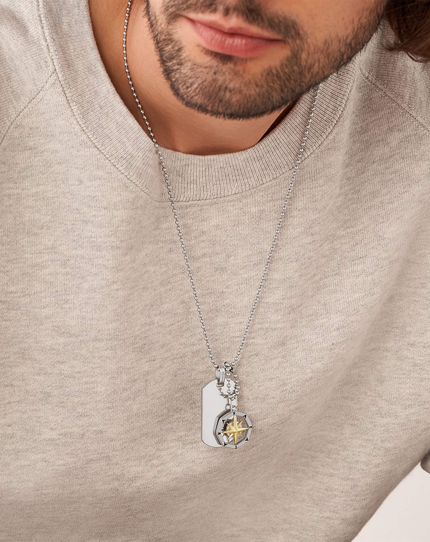 Fossil Erkek Kolye JF04208-998