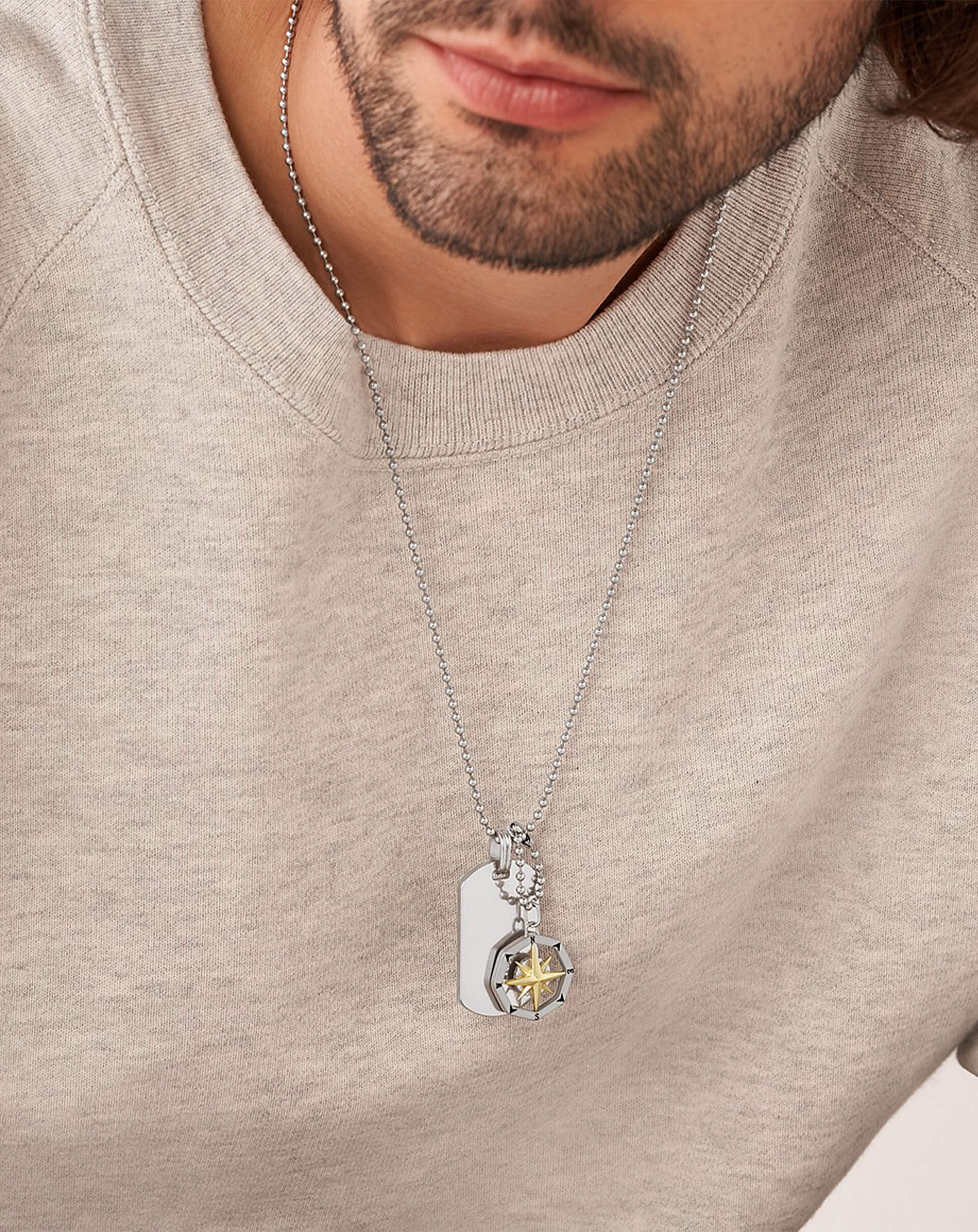 Fossil Erkek Kolye JF04208-998