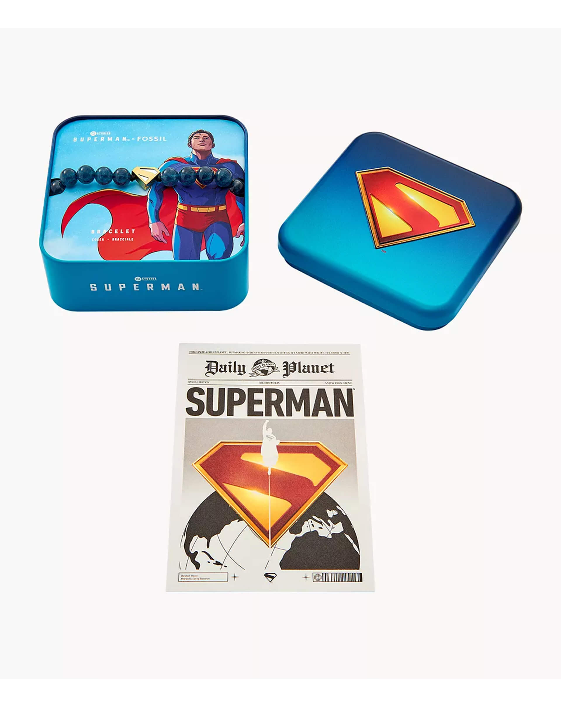 Fossil Superman x Fossil Erkek Bileklik JFC04891-998