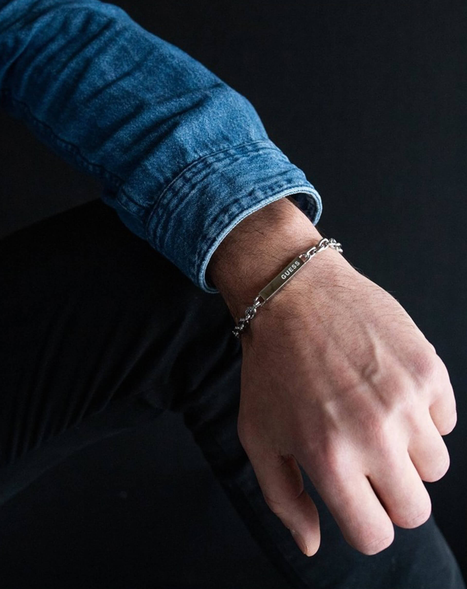 Guess Erkek Bileklik JGUJUXB03000JWSTS