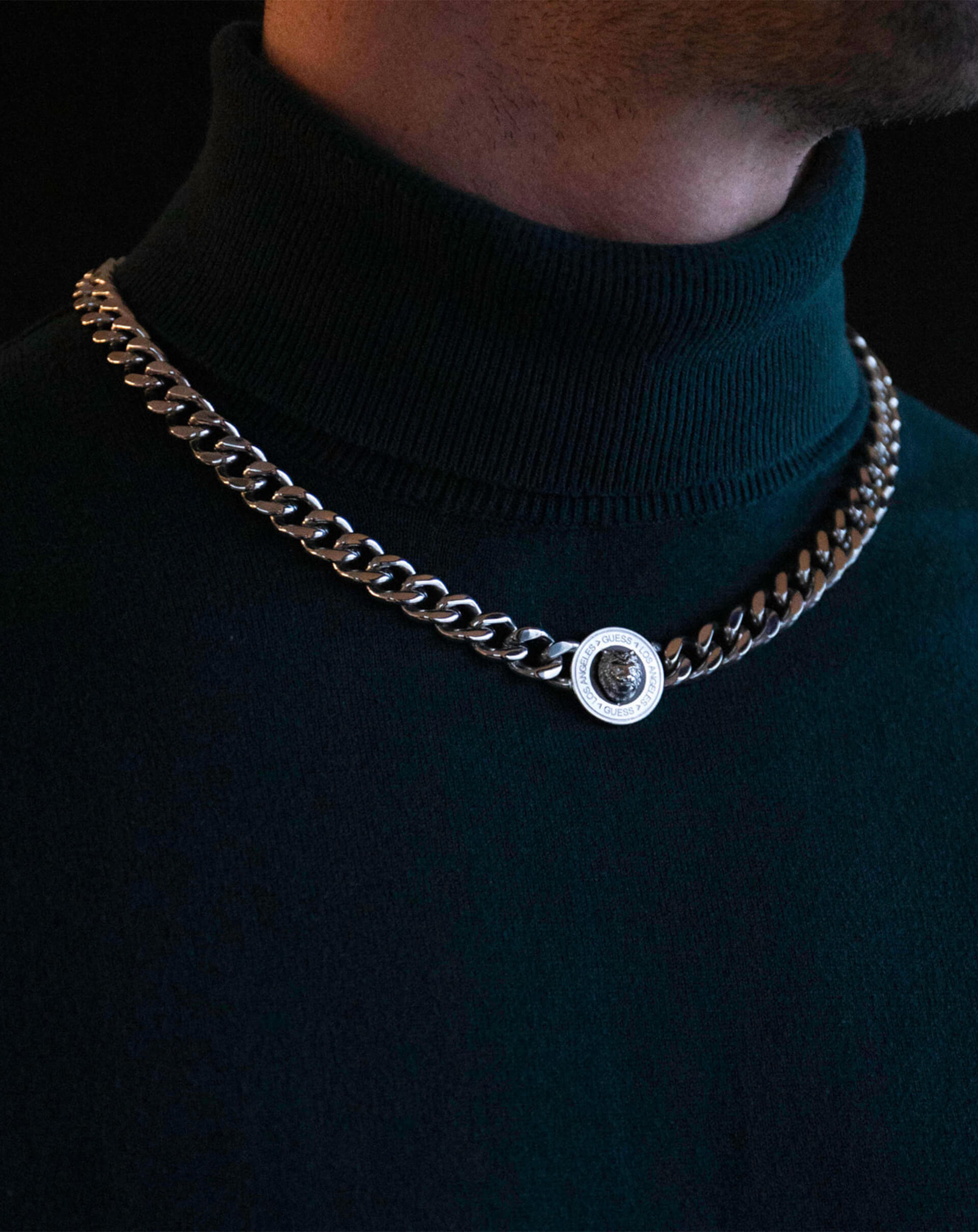 Guess Erkek Kolye JGUJUMN01313JWSTBKTU