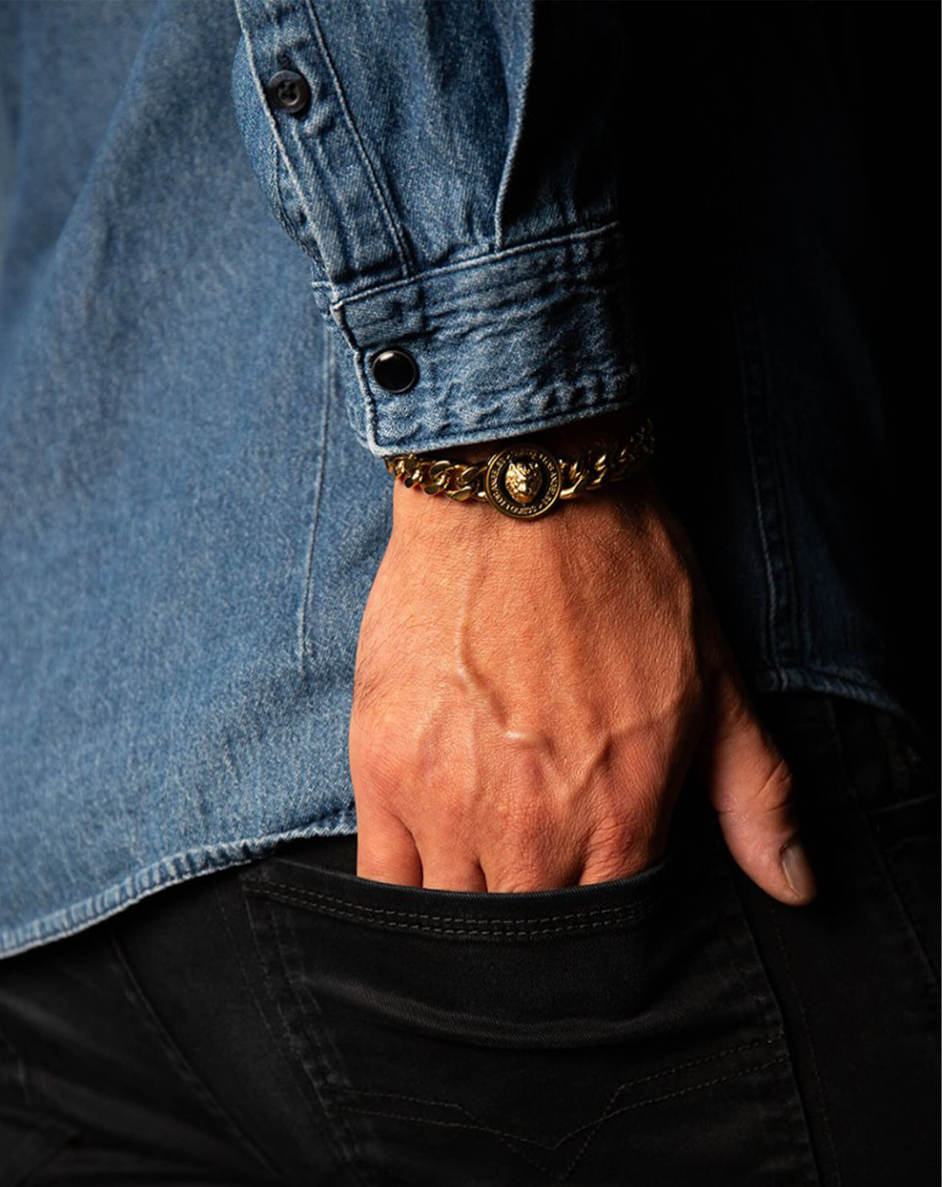 Guess Erkek Bileklik JGUJUMB01314JWYGBKS