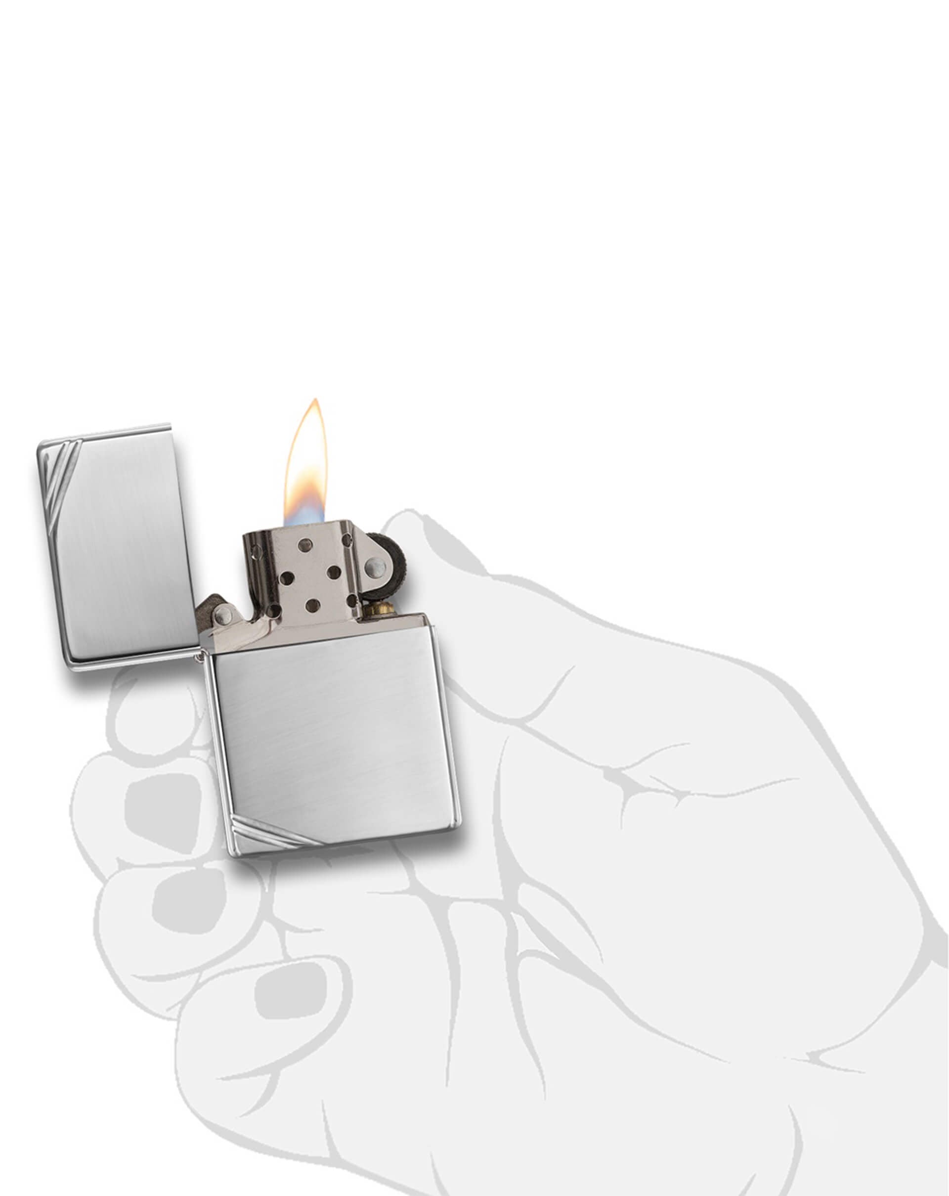 Zippo Çakmak Vintage™ Series 1937 With Slashes (Z-260)