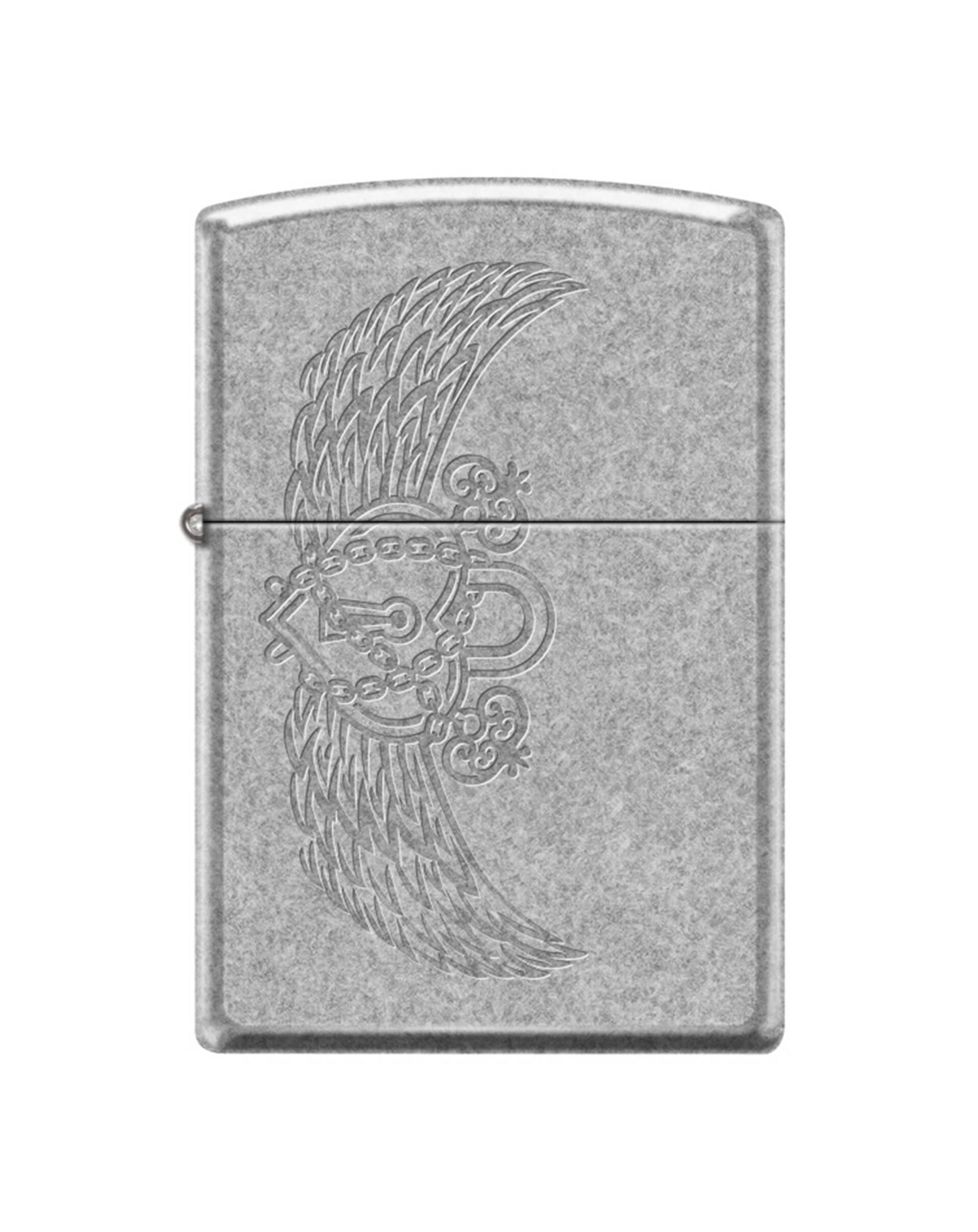 Zippo Çakmak Classic Antique Silver Plate (Z-MP401700-121FB)