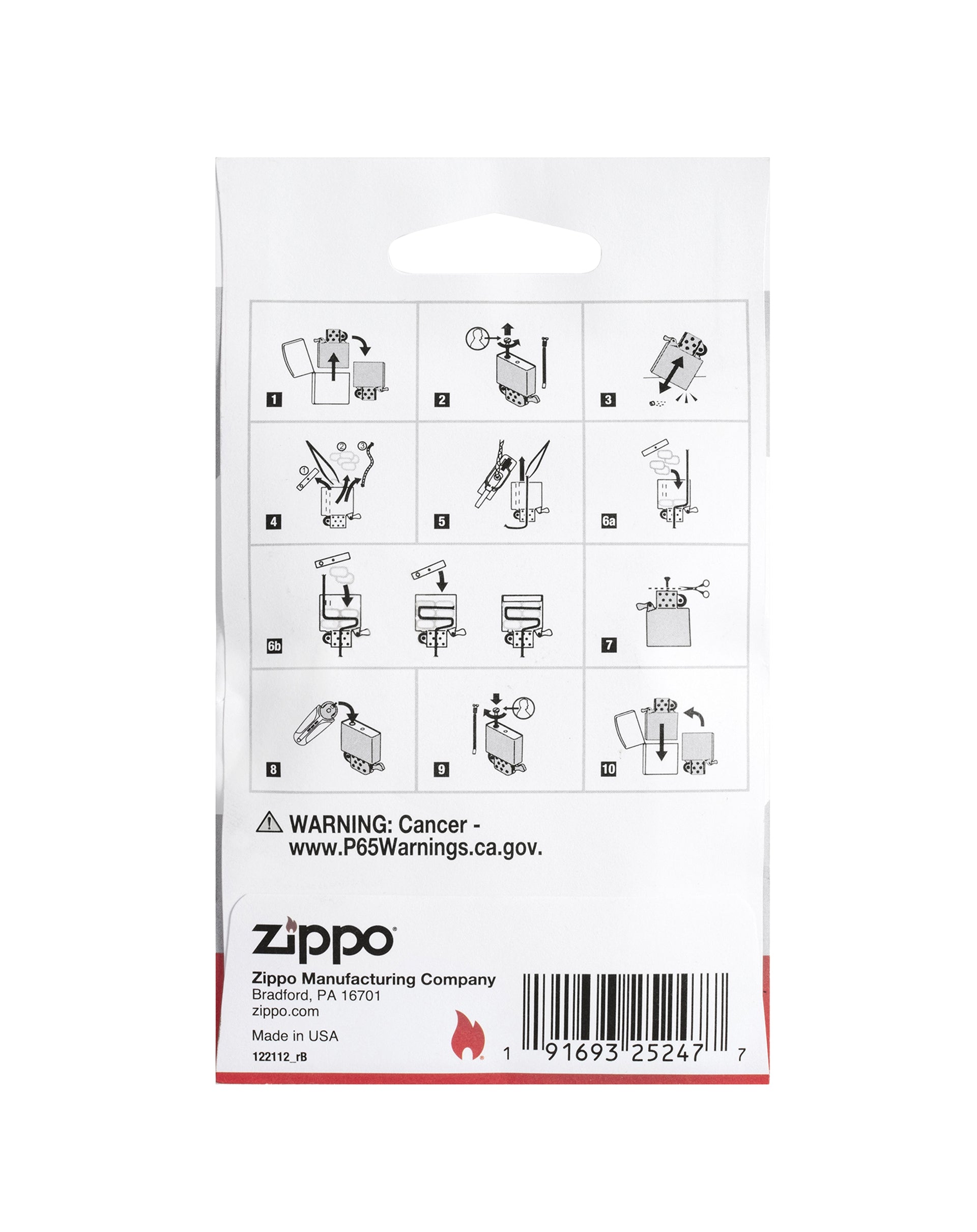 Zippo Yedek Pamuk ve Keçe