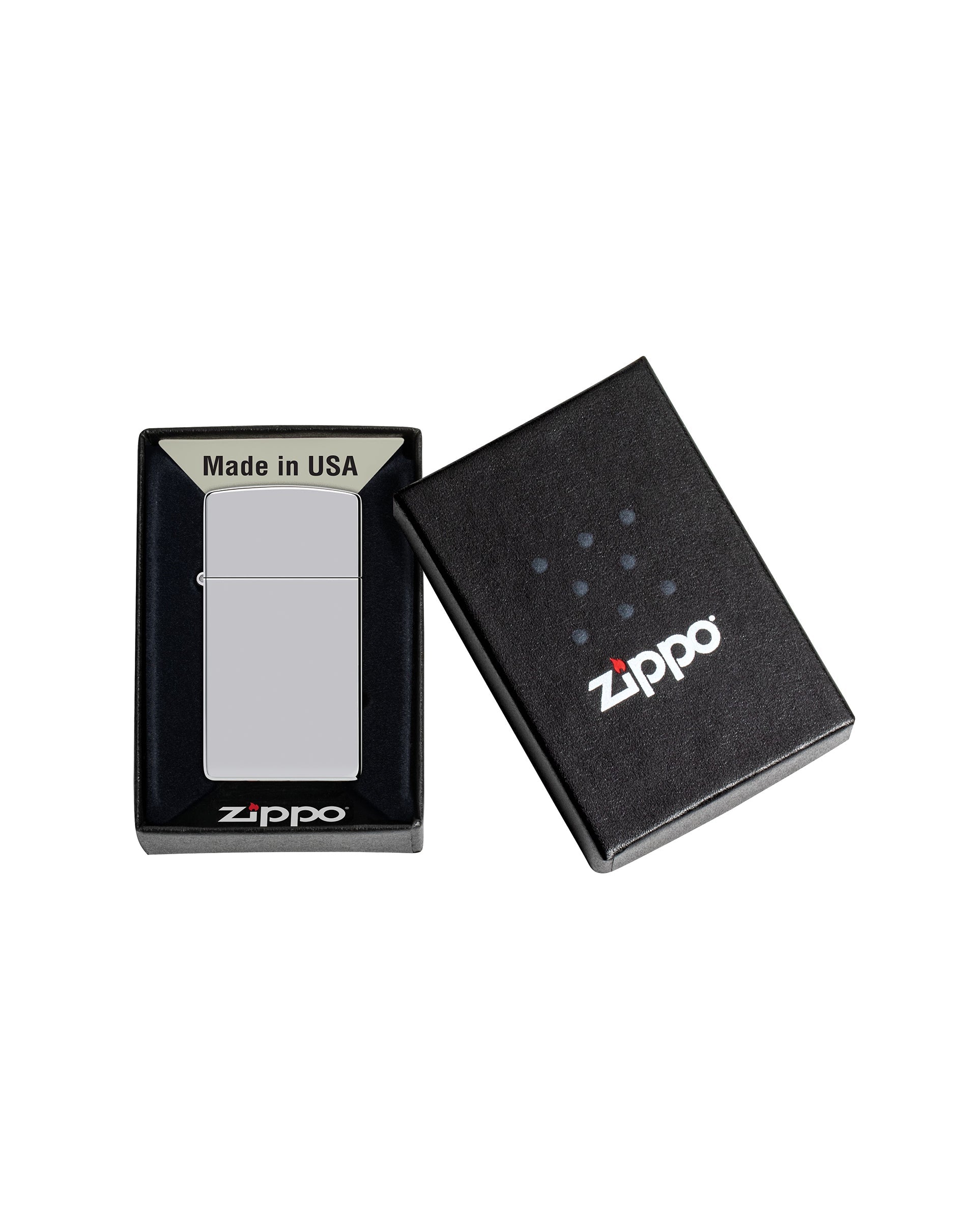 Zippo Çakmak Slim® Black Ultralite® (Z-1610)